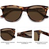 image:imageSOJOS Classic Polarized Sunglasses for Women Men Small UV400 Lenses SJ2076TortoiseBrown