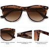 image:imageSOJOS Classic Polarized Sunglasses for Women Men Small UV400 Lenses SJ2076TortoiseBrown Grading