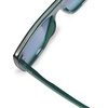 image:imageSOJOS Classic Trendy Flat Top Sunglasses for Women Men Designer UV400 Sunnies SJ2250 GreenBluish Grey