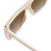 image:imageSOJOS Classic Trendy Flat Top Sunglasses for Women Men Designer UV400 Sunnies SJ2250 WhiteBrown