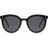 image:imageSOJOS Classic Trendy Round Sunglasses Womens Mens UV400 Vacation Sunnies SJ2068Dark BlackBlack