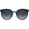 image:imageSOJOS Classic Trendy Round Sunglasses Womens Mens UV400 Vacation Sunnies SJ2068GreenGrey