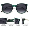 image:imageSOJOS Classic Trendy Round Sunglasses Womens Mens UV400 Vacation Sunnies SJ2068GreenGrey