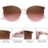 image:imageSOJOS Classic Trendy Round Sunglasses Womens Mens UV400 Vacation Sunnies SJ2068PinkPink