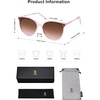 image:imageSOJOS Classic Trendy Round Sunglasses Womens Mens UV400 Vacation Sunnies SJ2068PinkPink