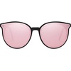 image:imageSOJOS Classic Trendy Round Sunglasses Womens Mens UV400 Vacation Sunnies SJ2068Shiny BlackPink