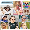 image:imageSOJOS Cute Round Polarized Sunglasses for Kids Girls Boys UV400 Protection De Sol Gafas Beach HolidayBlue