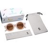 image:imageSOJOS Cute Round Polarized Sunglasses for Kids Girls Boys UV400 Protection De Sol Gafas Beach HolidayPinkBrown