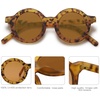image:imageSOJOS Cute Round Polarized Sunglasses for Kids Girls Boys UV400 Protection De Sol Gafas Beach HolidayYellow Tortoise