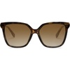 image:imageSOJOS Fashion Square Sunglasses for Women Trendy UV Protection Lens Womens Sunnies Sunglasses SJ2196Dark Tortoise