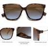 image:imageSOJOS Fashion Square Sunglasses for Women Trendy UV Protection Lens Womens Sunnies Sunglasses SJ2196Tortoise