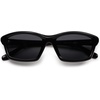 image:imageSOJOS Futuristic Polarized Acetate Sunglasses for Women Small Faces Women Trendy Sun Glasses SJ2294 Black Frame Grey Lens