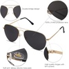 image:imageSOJOS Mens Womens Aviator Sunglasses Classic Semi Metal Frame INSPIRATION SJ1106Black