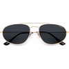 image:imageSOJOS Metal Frame Aviator Sunglasses for Men amp Women Ultra Lightweight Vintage Oversized 90s Shades SJ1278GoldGrey