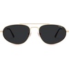 image:imageSOJOS Metal Frame Aviator Sunglasses for Men amp Women Ultra Lightweight Vintage Oversized 90s Shades SJ1278GoldGrey