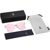 image:imageSOJOS Mirrored Flat Lens Fashion Sunglasses for Women SJ1085GoldPink