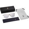 image:imageSOJOS Mirrored Flat Lens Fashion Sunglasses for Women SJ1085SilverSilver