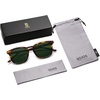 image:imageSOJOS Polarized Sunglasses for Women Men Classic Large Vintage Style ShadesBrown TortoiseGreen