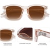 image:imageSOJOS Polarized Sunglasses for Women Men Classic Large Vintage Style ShadesBrownGradient Brown
