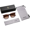 image:imageSOJOS Polarized Sunglasses for Women Men Classic Large Vintage Style ShadesTortoiseGradient Brown