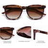 image:imageSOJOS Polarized Sunglasses for Women Men Classic Large Vintage Style ShadesTortoiseGradient Brown
