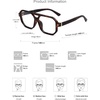 image:imageSOJOS Retro Aviator Square Blue Light Blocking Glasses for Women MenTrendy Computer Frame Eyewear SJ5438Tortoise