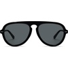 image:imageSOJOS Retro Aviator Sunglasses Womens Mens Vintage Plastic Frame Shades Lentes De Sol Para Mujer SJ2255Black