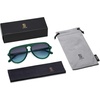 image:imageSOJOS Retro Aviator Sunglasses Womens Mens Vintage Plastic Frame Shades Lentes De Sol Para Mujer SJ2255Green