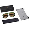 image:imageSOJOS Retro Aviator Sunglasses Womens Mens Vintage Plastic Frame Shades Lentes De Sol Para Mujer SJ2255GreenBrown