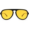 image:imageSOJOS Retro Aviator Sunglasses Womens Mens Vintage Plastic Frame Shades Lentes De Sol Para Mujer SJ2255Orange