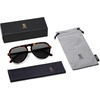 image:imageSOJOS Retro Aviator Sunglasses Womens Mens Vintage Plastic Frame Shades Lentes De Sol Para Mujer SJ2255TortoiseGrey