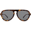 image:imageSOJOS Retro Aviator Sunglasses Womens Mens Vintage Plastic Frame Shades Lentes De Sol Para Mujer SJ2255TortoiseGrey
