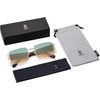 image:imageSOJOS Retro Fashion Rectangle Sunglasses Womens Mens Vintage Trendy Square Shades SJ1162GoldGreen  Brown