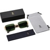 image:imageSOJOS Retro Fashion Rectangle Sunglasses Womens Mens Vintage Trendy Square Shades SJ1162GoldGreen