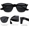 image:imageSOJOS Retro Kids Square Polarized Sunglasses for Girls Boys Age 310 UV400 Protection De Sol Gafas SK5616BlackGrey Lens