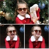 image:imageSOJOS Retro Kids Square Polarized Sunglasses for Girls Boys Age 310 UV400 Protection De Sol Gafas SK5616BlackGrey Lens