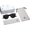 image:imageSOJOS Retro Kids Square Polarized Sunglasses for Girls Boys Age 310 UV400 Protection De Sol Gafas SK5616BlackGrey Lens