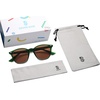image:imageSOJOS Retro Kids Square Polarized Sunglasses for Girls Boys Age 310 UV400 Protection De Sol Gafas SK5616GreenBrown Lens