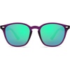 image:imageSOJOS Retro Kids Square Polarized Sunglasses for Girls Boys Age 310 UV400 Protection De Sol Gafas SK5616PurpleMirrored Green Lens