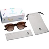 image:imageSOJOS Retro Kids Square Polarized Sunglasses for Girls Boys Age 310 UV400 Protection De Sol Gafas SK5616TortoiseBrown Lens