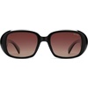 image:imageSOJOS Retro Oval Oversized Polarized Sunglasses for Women UV400 Designer Shades Lentes De Sol Para Mujer SJ2621ABlack FrameRed Lens