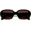 image:imageSOJOS Retro Oval Oversized Polarized Sunglasses for Women UV400 Designer Shades Lentes De Sol Para Mujer SJ2621ABlack FrameRed Lens