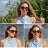 image:imageSOJOS Retro Oval Polarized Sunglasses for Women Men 90s Vintage UV400 Protection SJ2621 Yellow Tortoise FrameBrown Lens