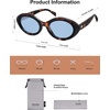 image:imageSOJOS Retro Oval Polarized Sunglasses for Women Trendy Sun Glasses Vintage Shades UV400 SJ2394