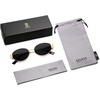 image:imageSOJOS Retro Oval Sunglasses for Women Trendy Classic Shades UV400 Protection SJ1256GoldGrey Lens