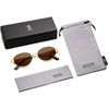 image:imageSOJOS Retro Oval Sunglasses for Women Trendy Classic Shades UV400 Protection SJ1256Shiny GoldBrown Lens