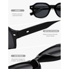image:imageSOJOS Retro Polygon Round Polarized Sunglasses for Men WomenVintage Italian Acetate Frame Hand Made Style SJ2667Black