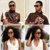 image:imageSOJOS Retro Polygon Round Polarized Sunglasses for Men WomenVintage Italian Acetate Frame Hand Made Style SJ2667Black
