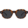image:imageSOJOS Retro Polygon Round Polarized Sunglasses for Men WomenVintage Italian Acetate Frame Hand Made Style SJ2667Demi
