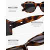 image:imageSOJOS Retro Polygon Round Polarized Sunglasses for Men WomenVintage Italian Acetate Frame Hand Made Style SJ2667Demi